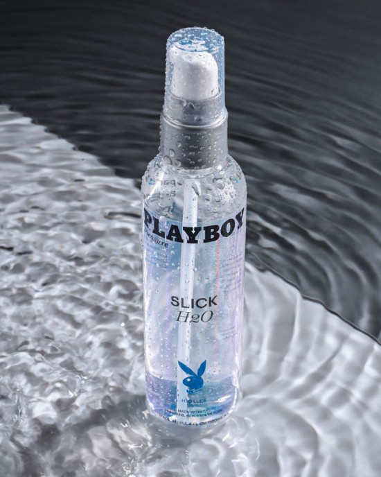 Playboy Pleasure Slick H2O Water Based Lubricant - 120ml