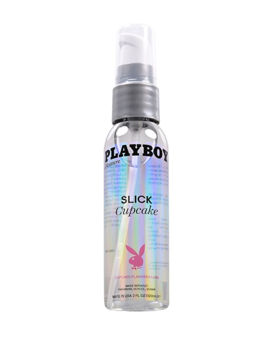 Playboy Pleasure Slick Cupcake Flavoured Water Based Lubricant - 60ml