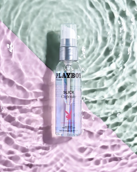 Playboy Pleasure Slick Cupcake Flavoured Water Based Lubricant - 60ml