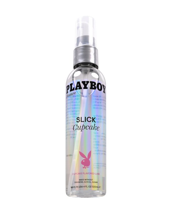 Playboy Pleasure Slick Cupcake Flavoured Water Based Lubricant - 120ml