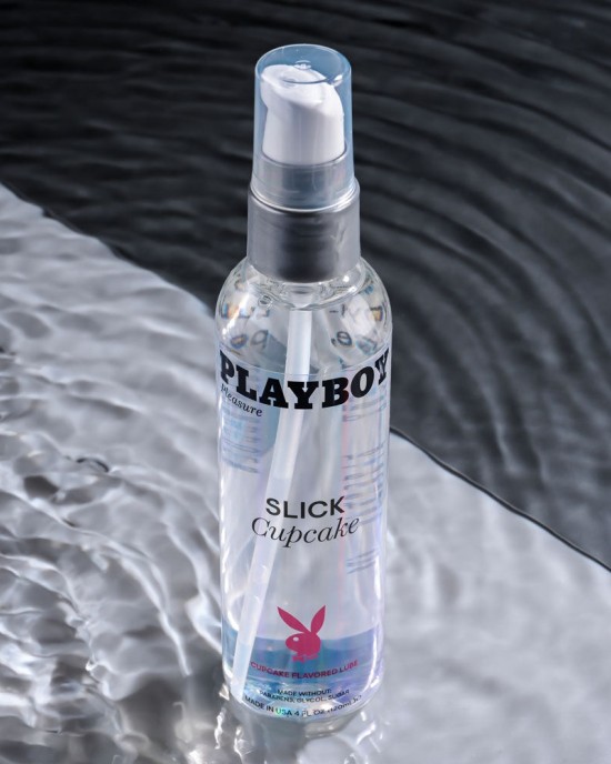 Playboy Pleasure Slick Cupcake Flavoured Water Based Lubricant - 120ml