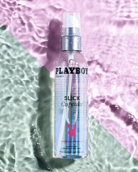 Playboy Pleasure Slick Cupcake Flavoured Water Based Lubricant - 120ml