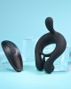 Playboy Pleasure Triple Play - Cock Ring with Wireless Remote - Black