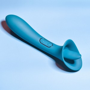 Playboy Pleasure True Indulgence Vibe with Flicking Tip - Teal