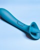 Playboy Pleasure True Indulgence Vibe with Flicking Tip - Teal