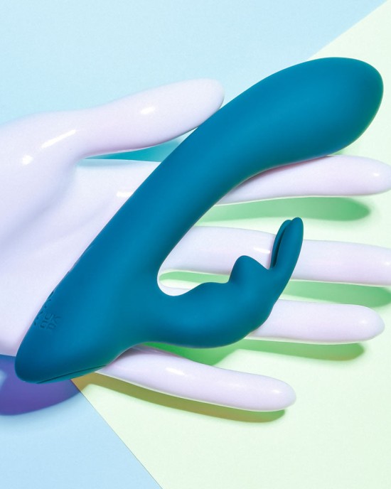 Playboy Pleasure Lil Rabbit Rabbit Vibrator - Teal