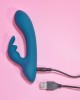 Playboy Pleasure Lil Rabbit Rabbit Vibrator - Teal