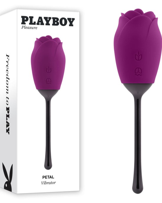 Playboy Pleasure Petal Flicking Stimulator - Purple