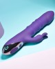 Playboy Pleasure Hop To It Rabbit Vibrator - Purple