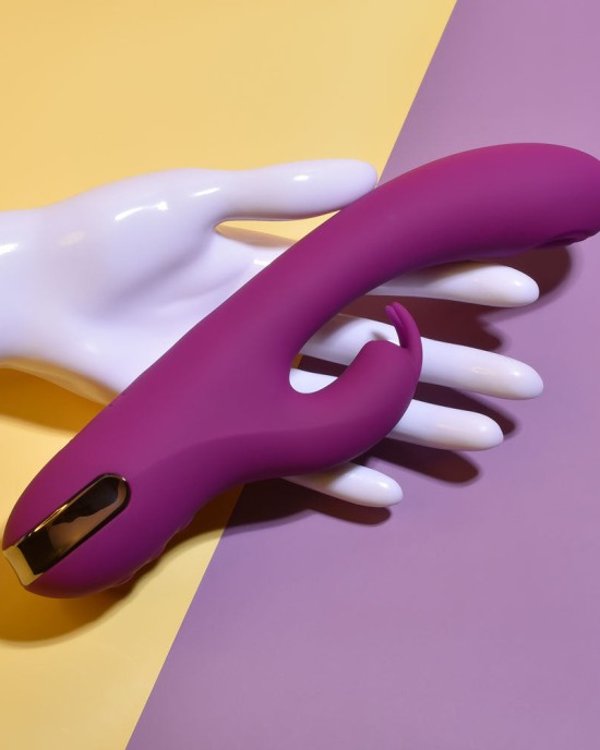 Playboy Pleasure Thumper Rabbit Vibrator - Purple