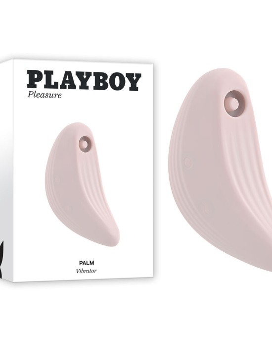 Playboy Pleasure Palm - Clitoris Tapping Stimulator - Pink