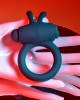 Playboy Pleasure Bunny Buzzer - Vibrating Cock Ring - Green