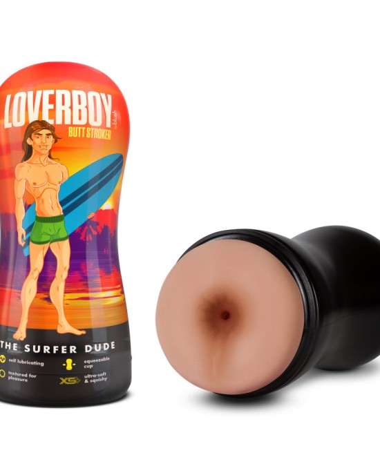 Loverboy The Surfer Dude - Flesh Male Ass Stroker