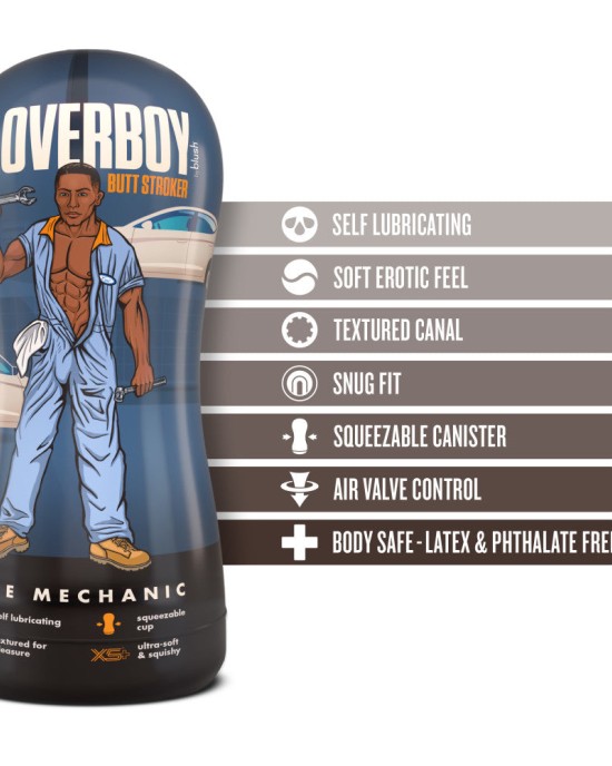 Loverboy The Mechanic - Brown Male Ass Stroker