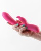 Royals Divine Rabbit Vibrator - Metallic Pink