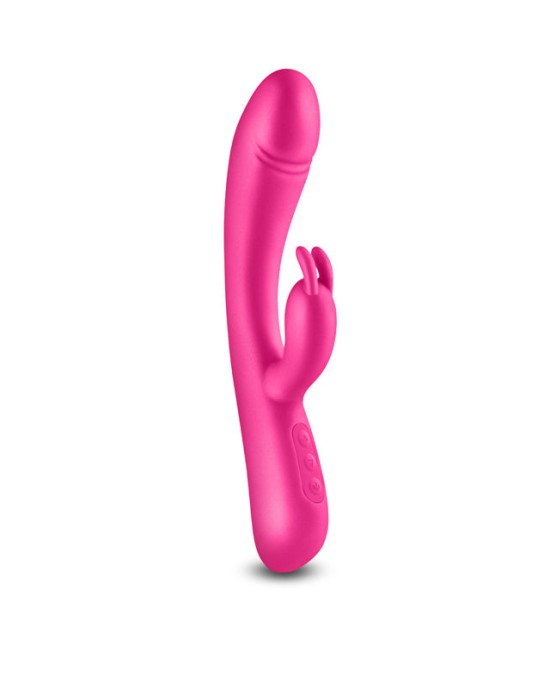 Royals Divine Rabbit Vibrator - Metallic Pink