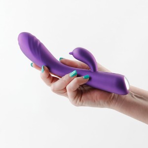 Royals Duchess Rabbit Vibrator - Metallic Purple