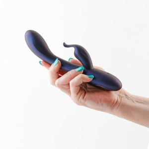 Royals Empress Rabbit Vibrator - Metallic Blue