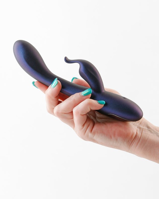 Royals Empress Rabbit Vibrator - Metallic Blue