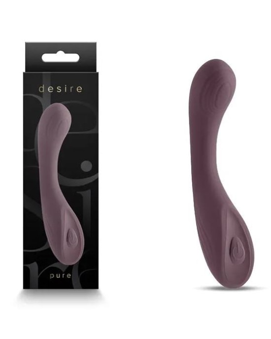 Desire Pure Travel Vibrator - Purple