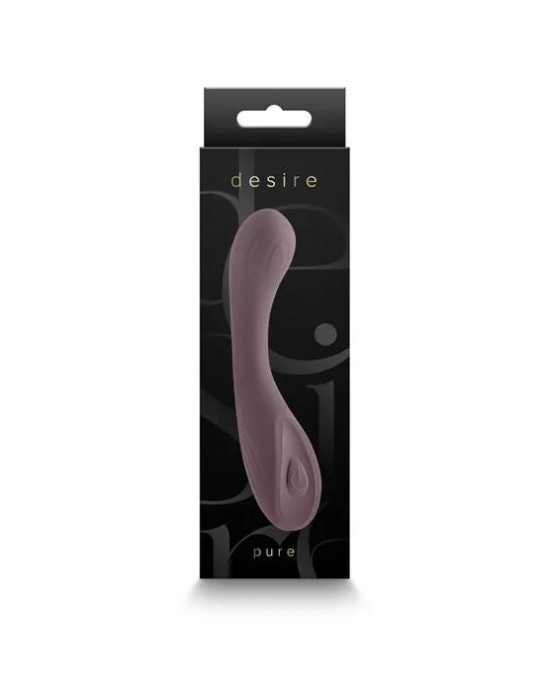 Desire Pure Travel Vibrator - Purple