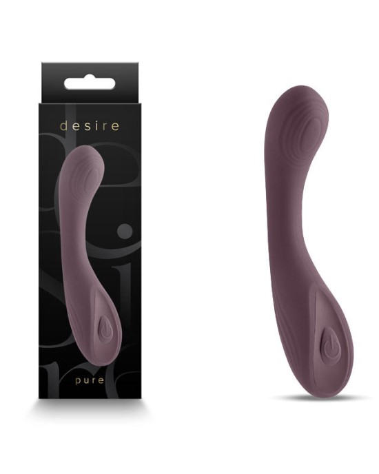 Desire Pure Travel Vibrator - Purple