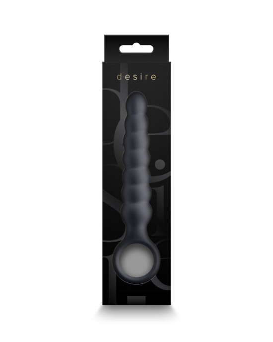 Desire Lucent  Vibrating Anal Beads - Grey