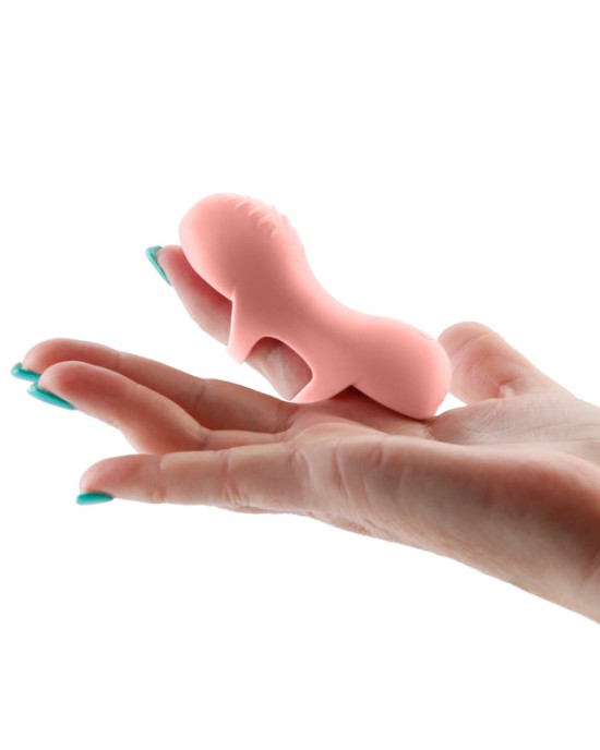 Desire Fingerella Finger Stimulator - Pink