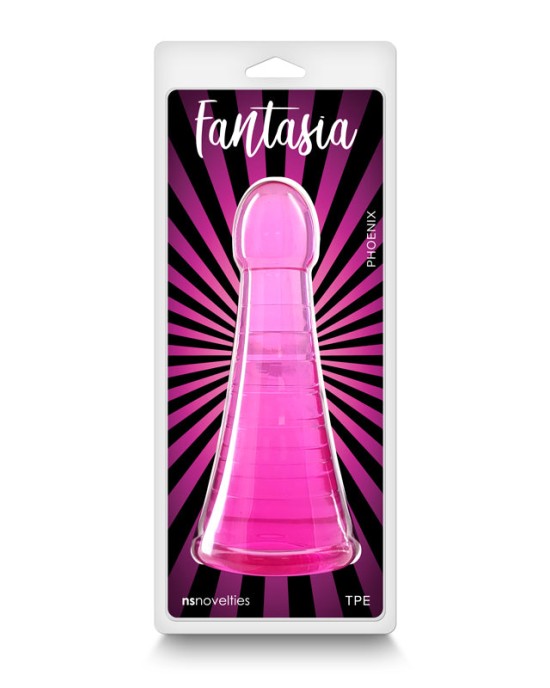 Fantasia Phoenix XL Butt Plug - Pink