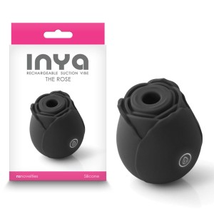 InYa The Rose - Clitoral Air Pulsation Stimulator - Black