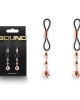 Bound Rose Gold/Gold Nipple Clamps - Set of 2