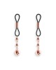 Bound Rose Gold/Gold Nipple Clamps - Set of 2