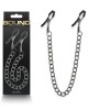 Bound Gunmetal - DC2  -Nipple Clamps - with Chain