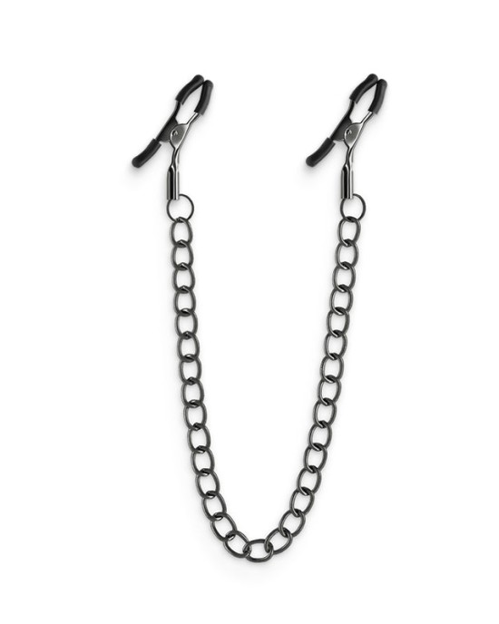 Bound Gunmetal - DC2  -Nipple Clamps - with Chain