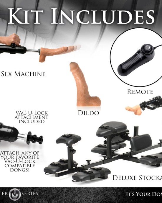 Master Series Subversion Deluxe Stockade Sex Machine