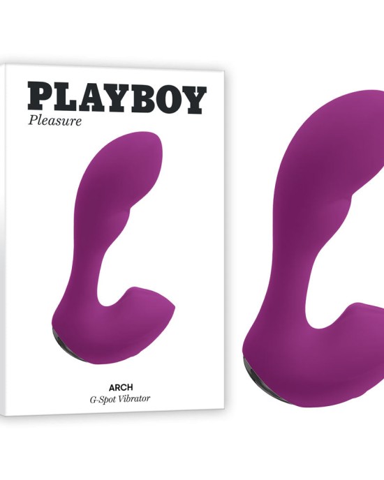 Playboy Pleasure Arch G-Spot Vibrator - Purple