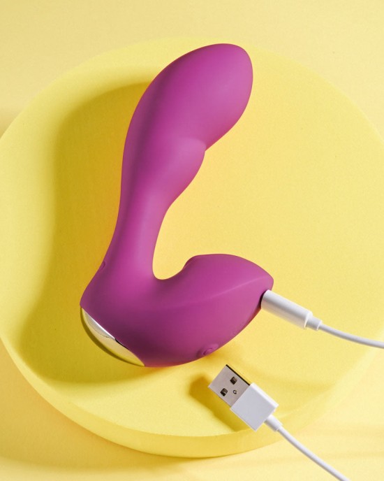 Playboy Pleasure Arch G-Spot Vibrator - Purple