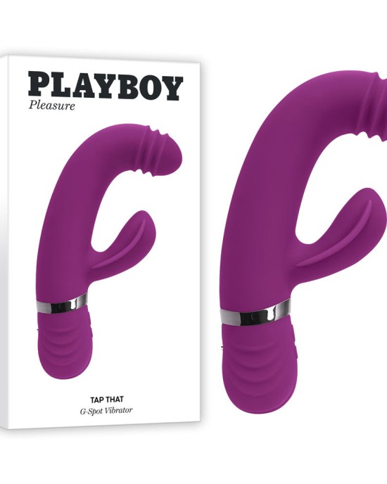 Playboy Pleasure Tap That G-Spot Vibrator - Purple