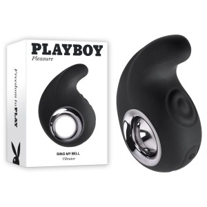 Playboy Pleasure Ring My Bell Tapping Stimulator - Black