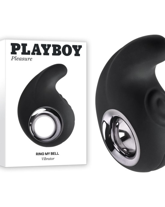 Playboy Pleasure Ring My Bell Tapping Stimulator - Black