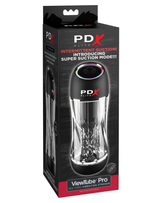 PDX Elite ViewTube Pro - Clear Auto Sucking Stroker