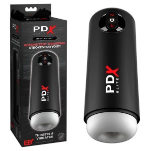 PDX Elite Moto Milker - Thrusting & Vibrating Auto Stroker