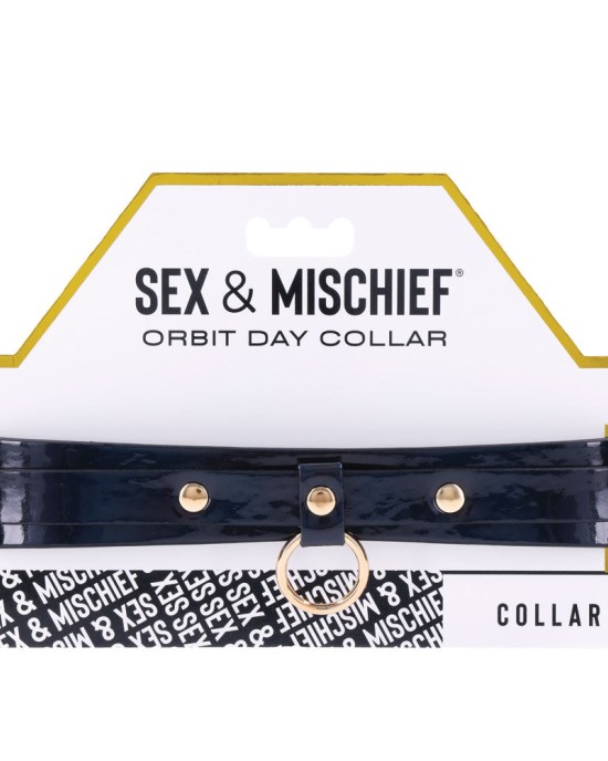 Sex & Mischief Orbit Day Collar - Black