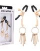 Sex & Mischief Verge Gold Nipple Clamps - Set of 2