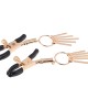 Sex & Mischief Verge Gold Nipple Clamps - Set of 2