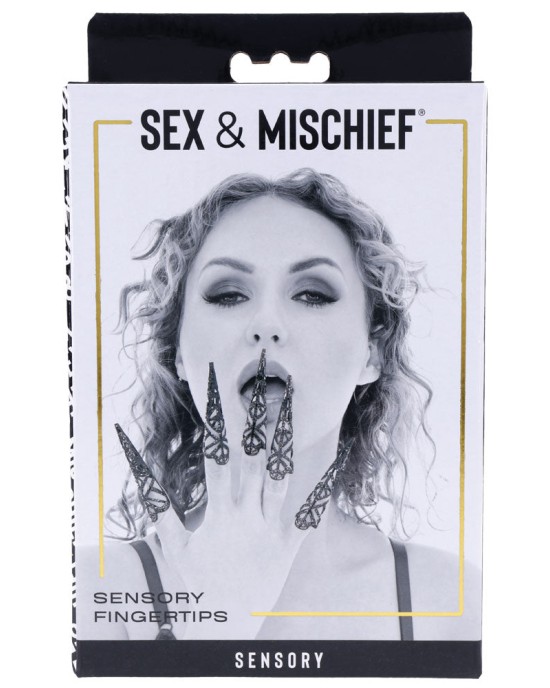 Sex & Mischief Sensory Fingertips - Black