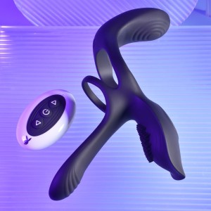 Playboy Pleasure The 3 Way - Vibrating Cock Ring with Wireless Remote