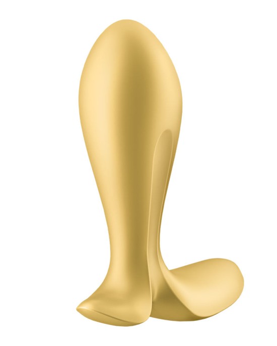 Satisfyer Intensity Butt Plug with App Control - Gold