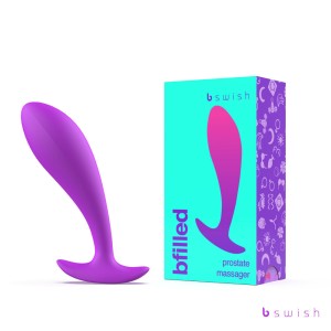 Bfilled Basic - 10cm Prostate Massager - Orchid