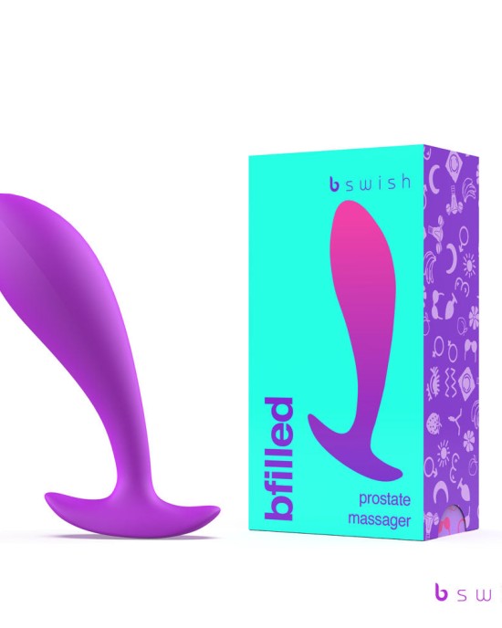 Bfilled Basic - 10cm Prostate Massager - Orchid